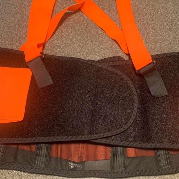 Proflex by Ergodyne Back Brace/Support with suspenders. Size X-Large. New - Picture 4 of 11